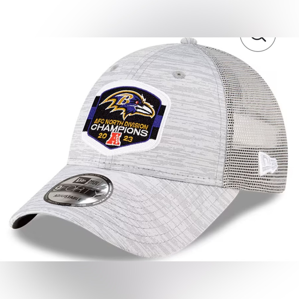 New Era Baltimore Ravens 2023 AFC North Champions Hat